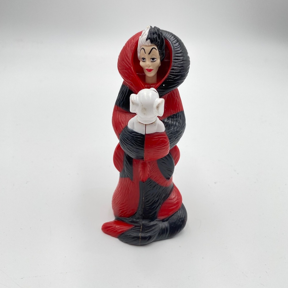 Disney Cruella De Vil McDonald's‎ Happy Meal Toy 101 Dalmatians Figurine 4.5"